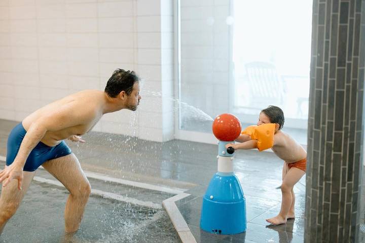 Club vacances pour 4 personnes, avec jardin et piscine ainsi que bassin pour enfant et jacuzzi en Normandie - 4