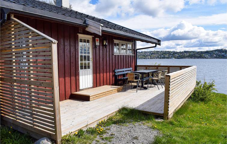Maison de vacances pour 5 personnes avec jardin in Hurum