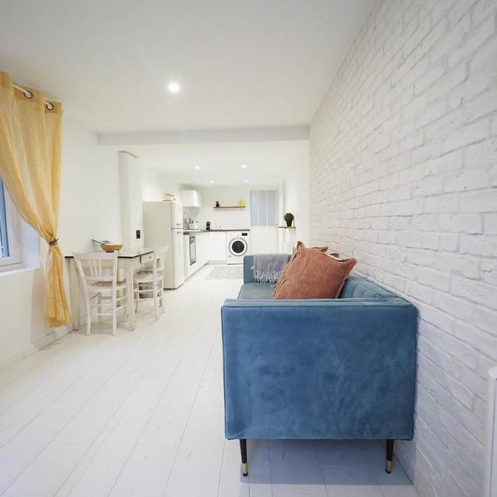 Appartement de vacances pour 4 personnes, avec vue et jardin