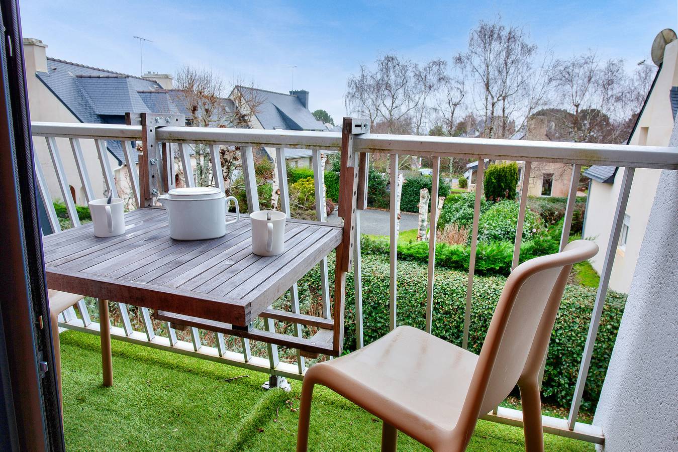 Appartement entier, 350m plage de la Cale de Beg Meil, Appart pour 2 in Fouesnant, Côte de Cornouaille