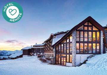 Hôtel pour 2 personnes, avec terrasse, animaux acceptés dans Belle Plagne