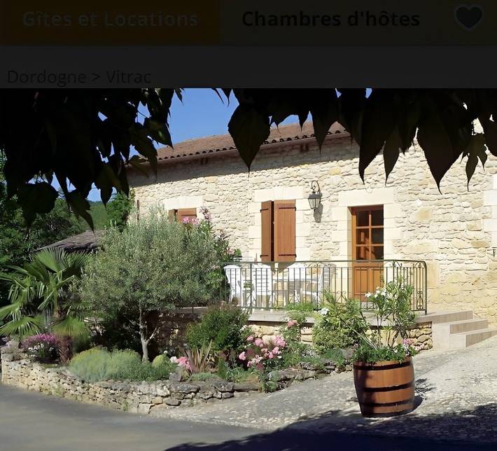 Gîte pour 4 personnes, avec terrasse, animaux acceptés - 1