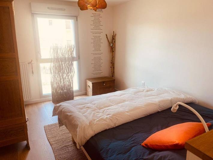 Gîte pour 4 personnes, avec terrasse et vue dans Plage du chemin des Bateaux - 4