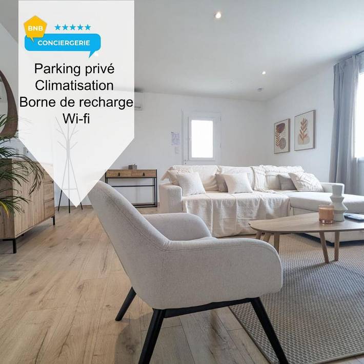 Appartement de vacances pour 4 personnes, avec jardin et terrasse