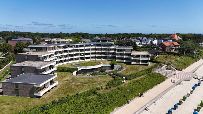 Ferienwohnung für 3 Personen, mit Balkon und Sauna sowie Pool, kinderfreundlich - 1