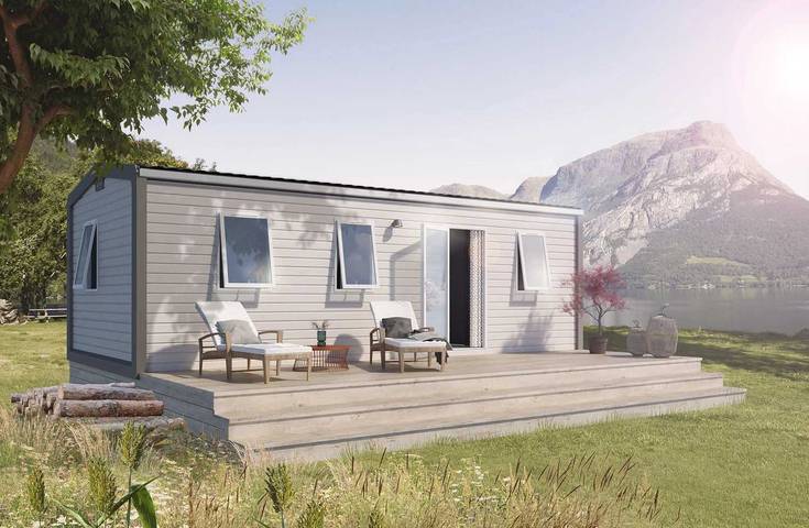 Camping pour 6 personnes, avec bassin pour enfant