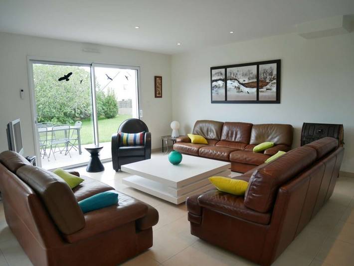 Location de vacances pour 8 personnes, avec terrasse et jardin, animaux acceptés à Belz - 2