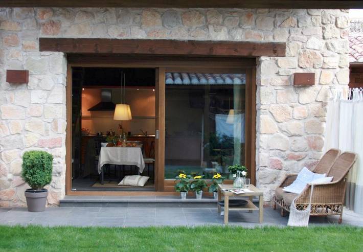 Casa rural para 7 personas, con Balcón y Terraza además de Jardín y Vistas en Braojos de la Sierra