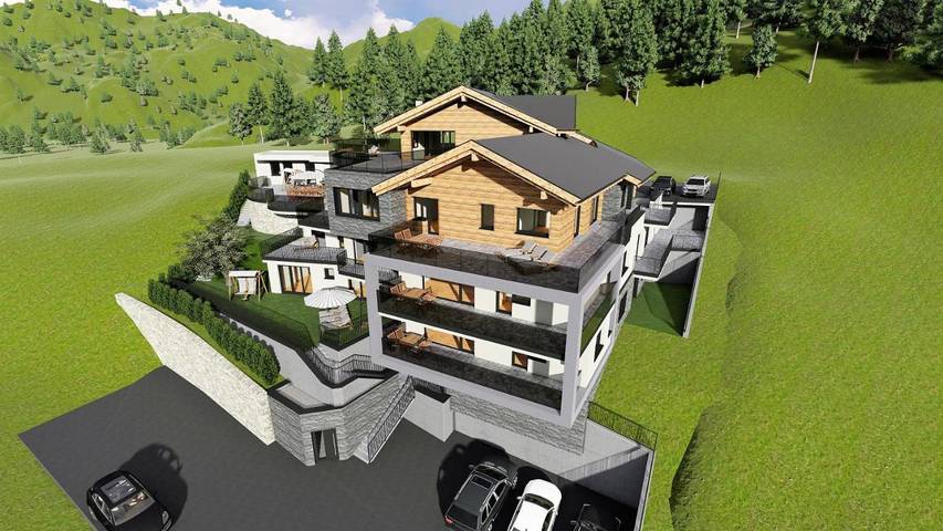 Ferienwohnung für 2 Personen, mit Balkon und Terrasse sowie Garten und Sauna in Ladis - 2