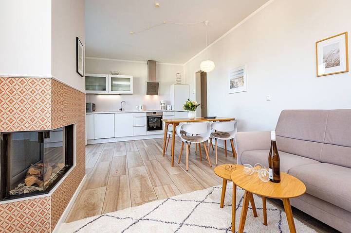 Ferienwohnung für 4 Personen, mit Balkon und Sauna