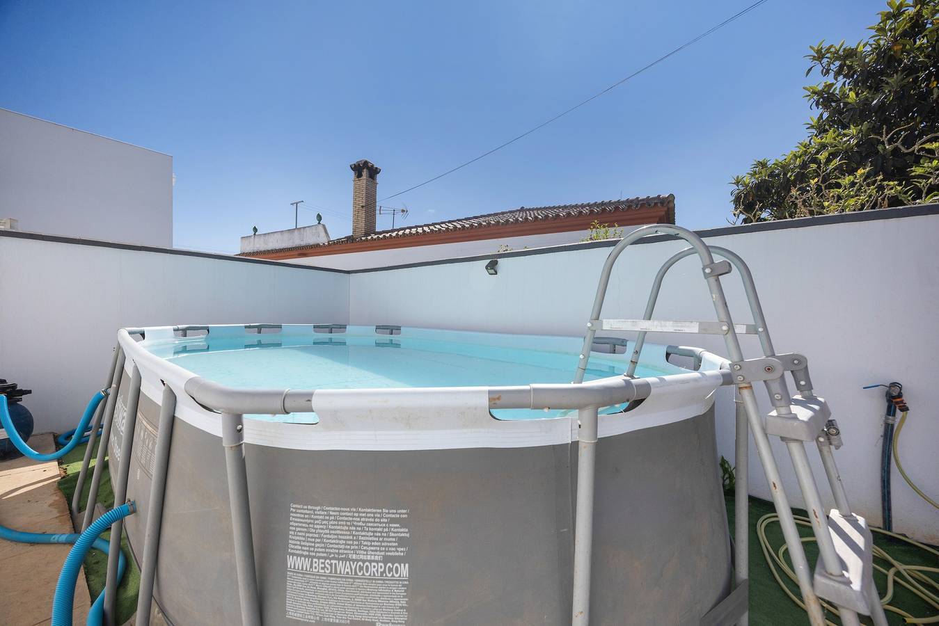 Ganze Wohnung, Apartment 'Mit Pool und Grill' mit privatem Pool, Wlan und Klimaanlage in Conil de la Frontera, Costa de la Luz
