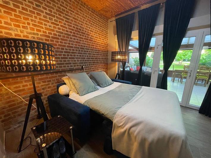Maison d’hôte pour 2 personnes, avec Terrasse ainsi que Jardin et Vue dans Tincques