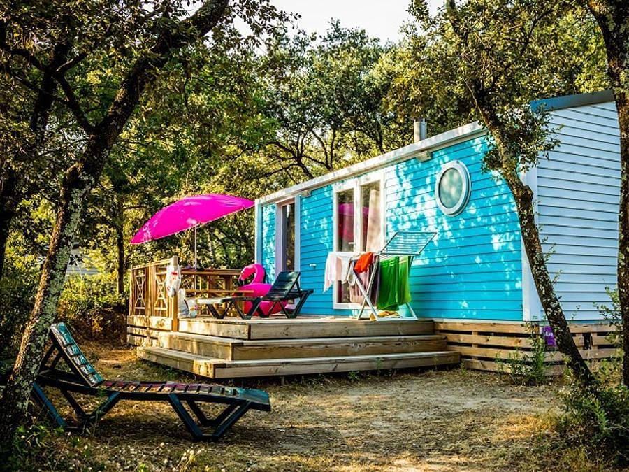 Camping La Sousta - Mobilhome 4 personnes - Premium in Remoulins, Région de Nîmes