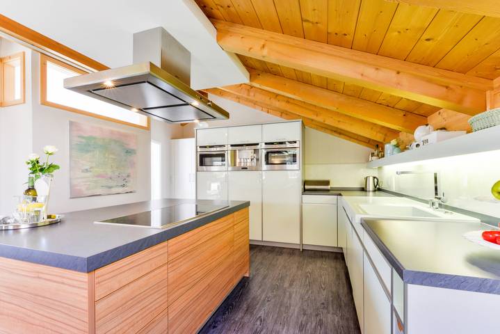 Ferienwohnung für 4 Personen, mit Ausblick und Garten sowie Balkon - 1