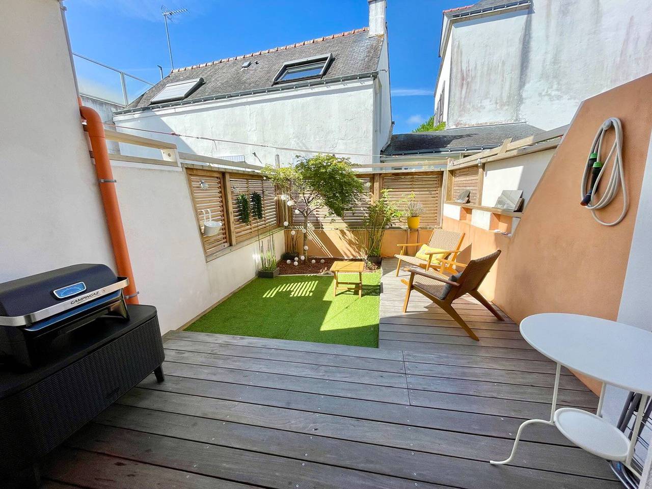 Casa de vacaciones para 4 personas con terraza in Locmariaquer, Côte des Mégalithes