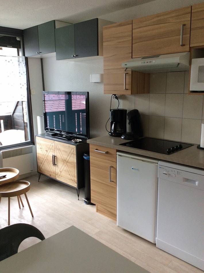 Gîte pour 4 personnes, avec balcon dans Station de Morillon - 3