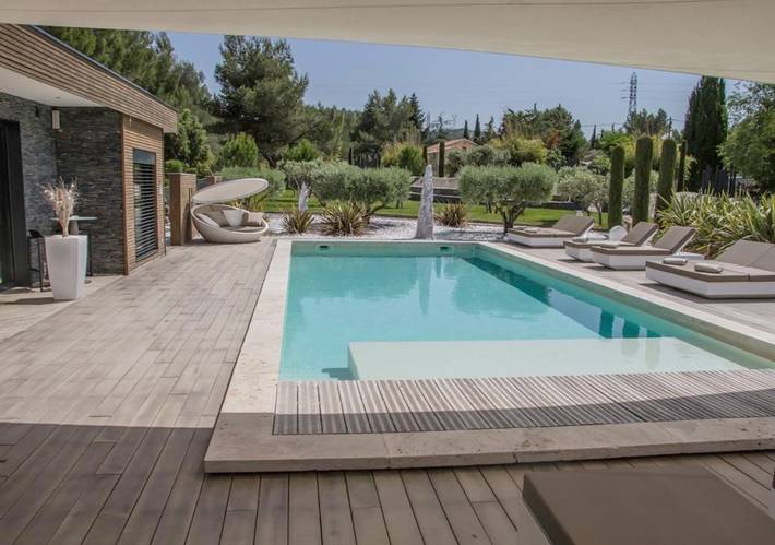 Chambre d’hôte pour 2 personnes, avec sauna et jardin ainsi que piscine et vue, animaux acceptés