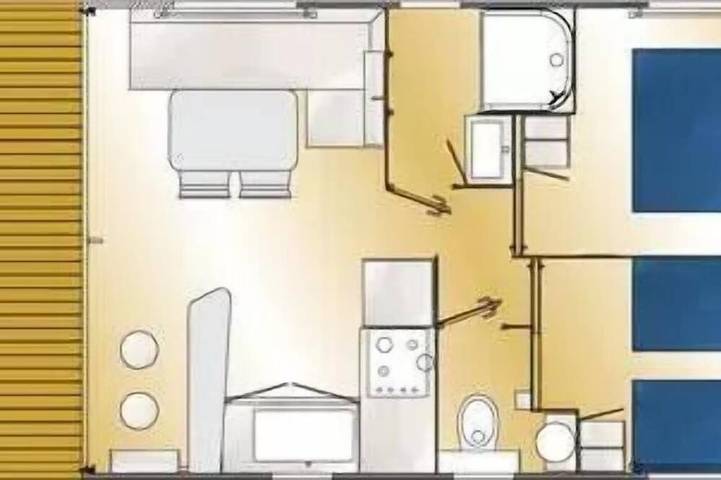 Camping pour 5 personnes