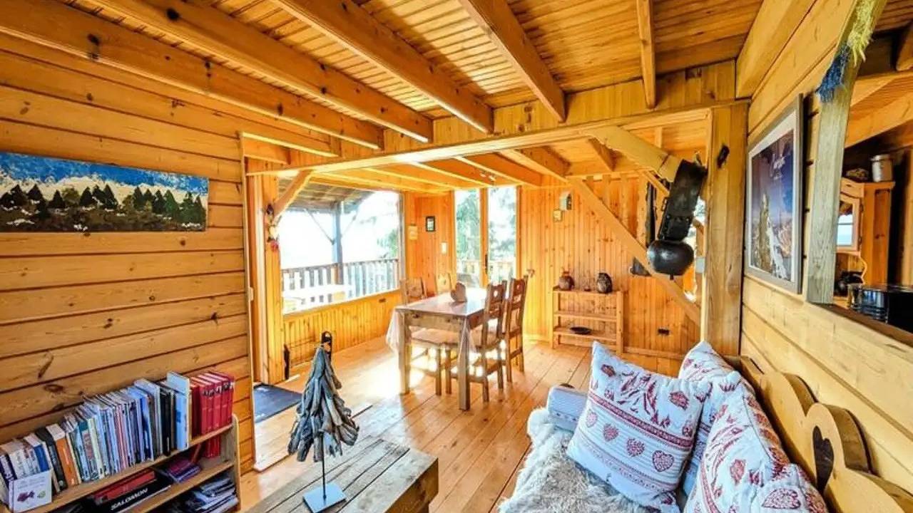 Appartement de vacances entier, Appartement de vacances pour 6 personnes avec jardin in Le Revard, Pugny-Chatenod