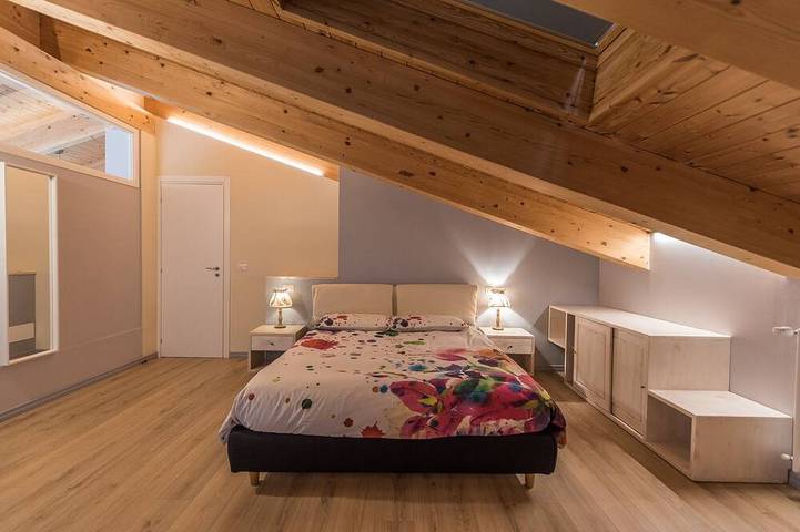 Gîte pour 5 personnes, avec jardin et balcon à Bussolin - 2