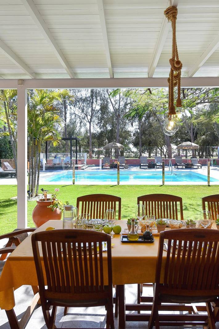 Villa pour 8 personnes, avec piscine ainsi que terrasse et jardin à Maspalomas - 3