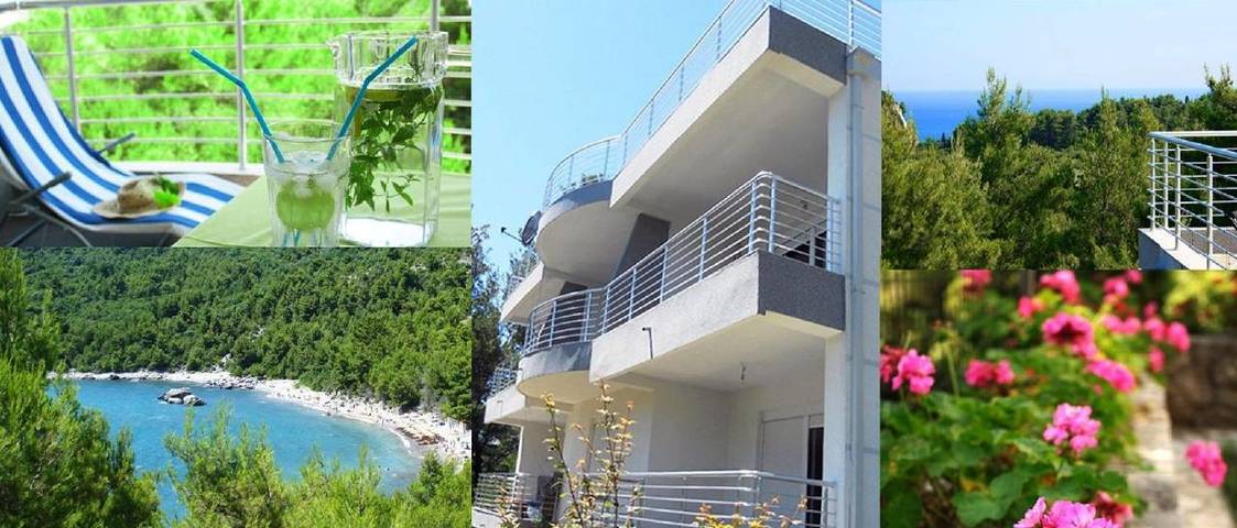 Vakantiewoning voor 4 personen, met Terras en Tuin in Montenegro
