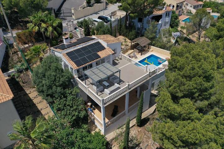 Casa rural para 8 personas, con piscina además de jardín y vistas en La Nucía - 4