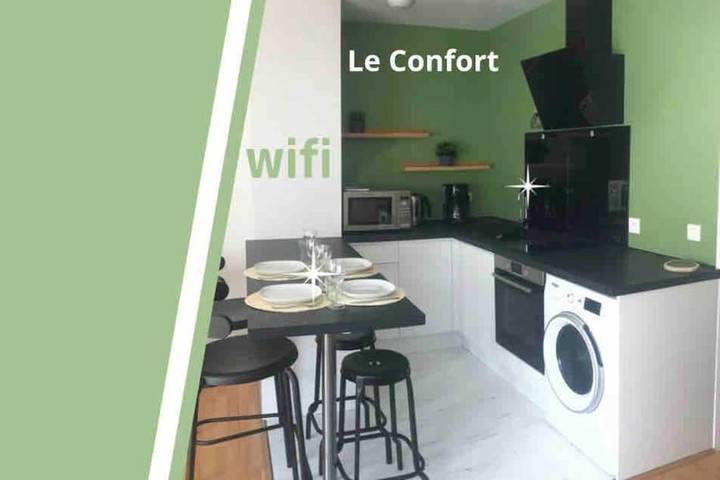 Appartement de vacances pour 4 personnes, avec jardin et terrasse