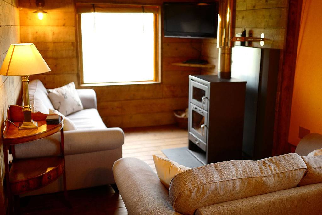 Luxury Safari Lodge-Sleeps 4/6-Deer Park-Dogs Ok in Zeal Monachorum, Devon