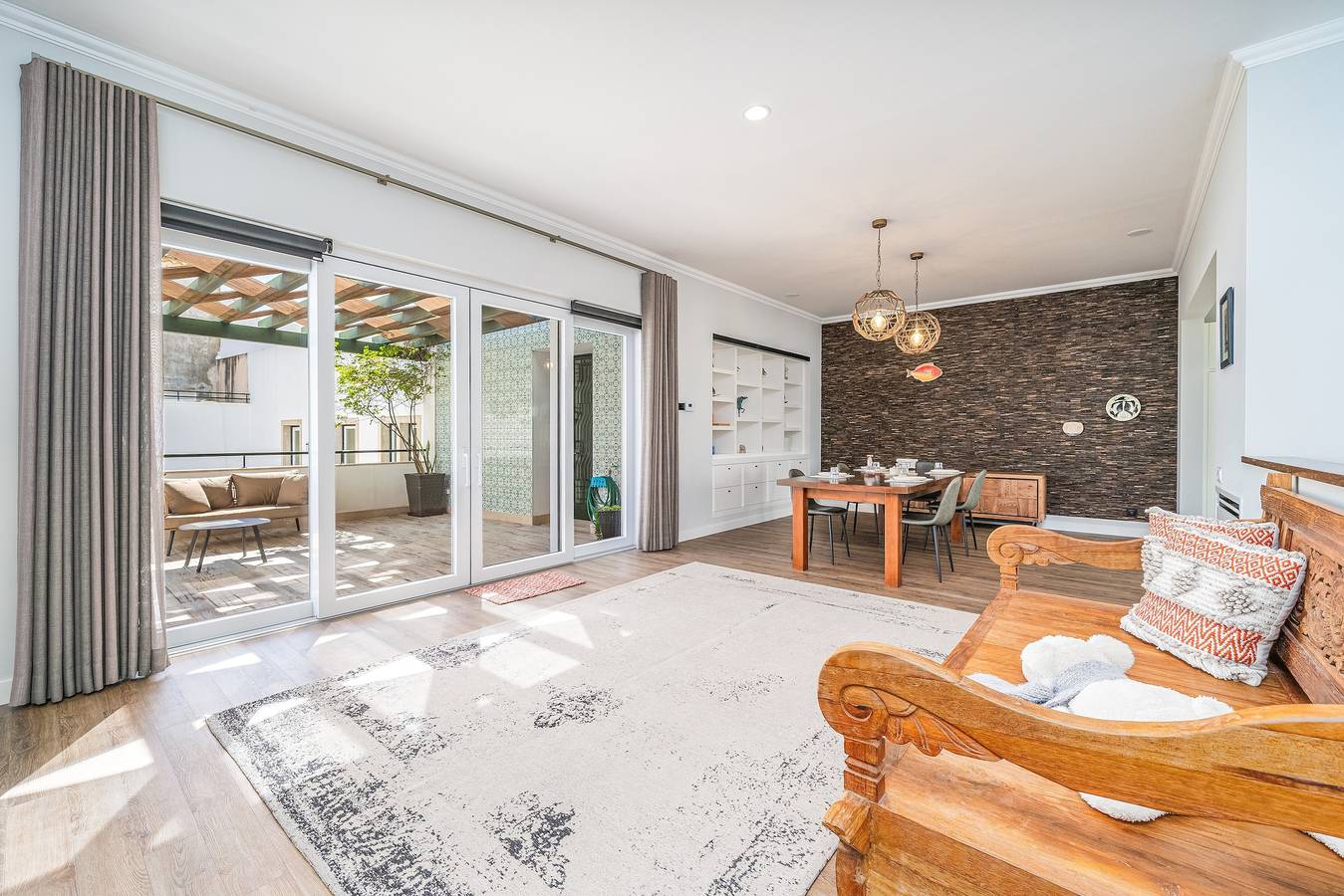 Ganze Wohnung, Apartment 'Marimar' mit gemeinsamer Terrasse, Wlan und Klimaanlage in Portimão, Faro Distrikt