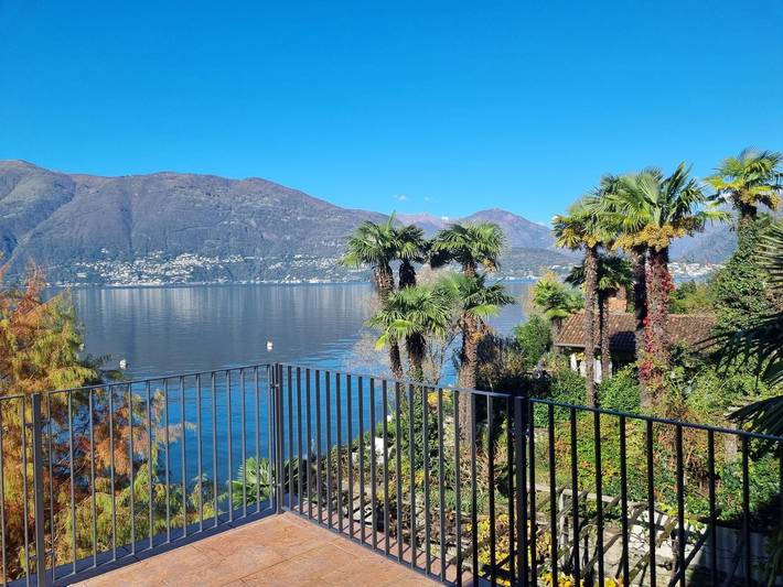 Appartamento intero, Casa Andrea Panorama in Gambarogno, Lago Maggiore-Svizzera