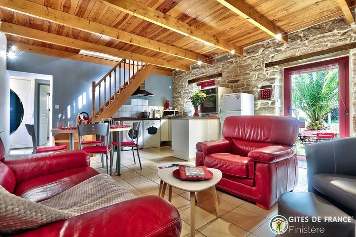 Gîte Ty Ar Bleuniou in Pouldreuzic, Quimper und Umgebung