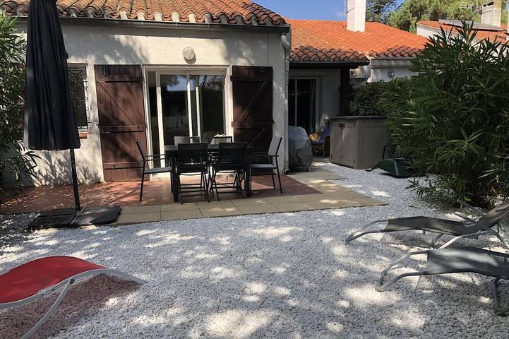 Villa pour 6 personnes, avec terrasse et jardin, animaux acceptés dans Saint-Cyprien-Plage