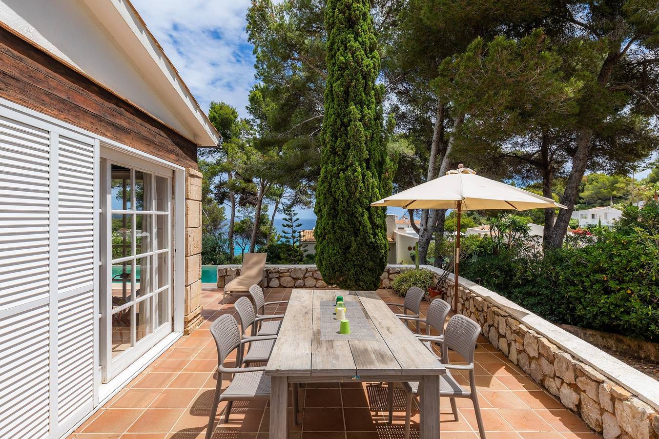 Vacation Home Villa Cala Padri with Pool, Wi-Fi, A/C, Terrace & Garden in Cala Provençal, Capdepera
