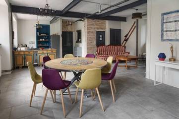 Gîte pour 9 personnes, avec jardin et vue à Le Monastier-sur-Gazeille