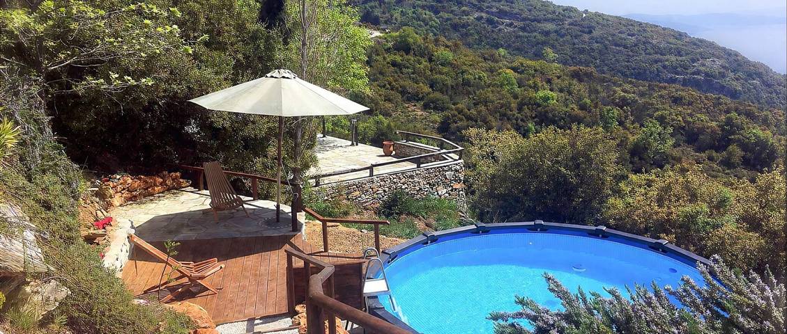 Ferienhaus für 10 Personen, mit Balkon und Terrasse sowie Garten und Pool am Pilion - 3