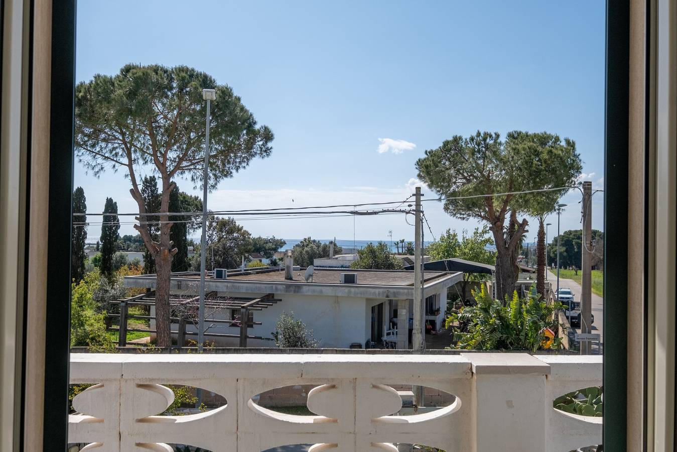 Maison de vacances 'Solea Panoramic Sea View' avec vue sur la mer, Wi-Fi et climatisation in Console, Porto Cesareo