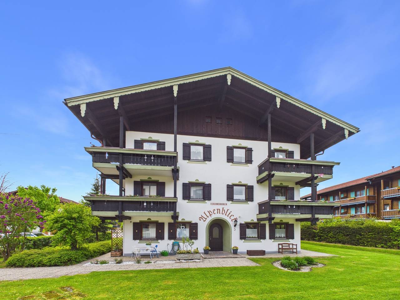 Ganze Ferienwohnung, Alpenblick 5 - Chiemgau Karte - Ferienwohnung Hüttenzauber für 4 Personen, 54 m² in Inzell, Bayerische Alpen