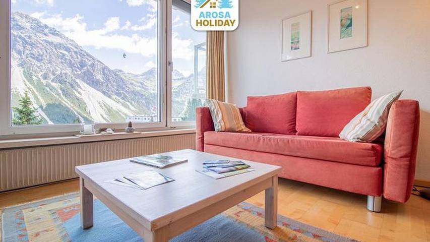 Appartement voor 4 personen, met balkon in Arosa