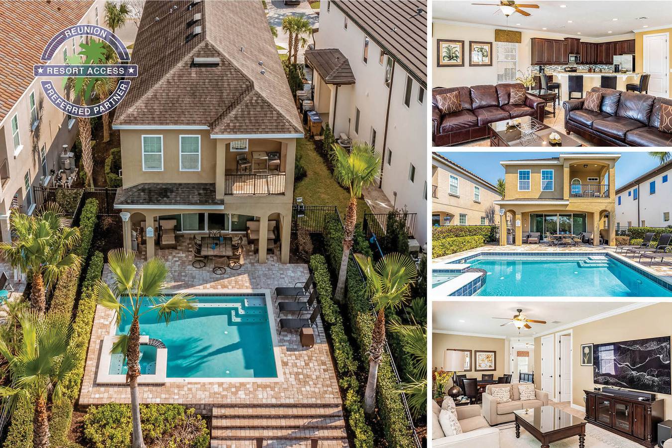 Villa for 10 Guests in Reunion (FL), Four Corners