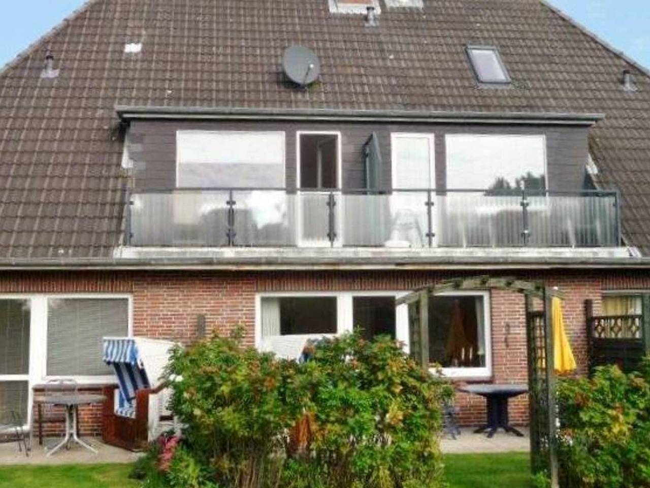 Ganze Ferienwohnung, Haus Severin Whg. Rother mit Balkon Nr.4 - Haus Severin Whg. Rother mit Balkon Nr.4 in Goting, Föhr