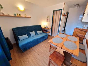 Gîte pour 3 personnes, avec terrasse dans Valfréjus