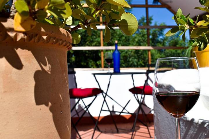 Apartamento de férias para 2 pessoas, com Varanda e Terraço e ainda Vista em Município de São Brás de Alportel