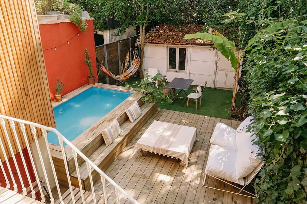 Charming renovated house with small pool in the La Bastide district in Bordeaux, Bordeaux region