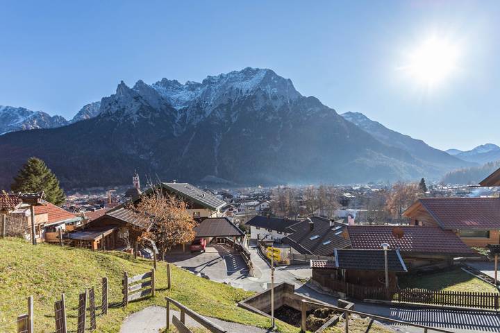 Ferienwohnung für 2 Personen, mit Balkon im Mittenwald - 3