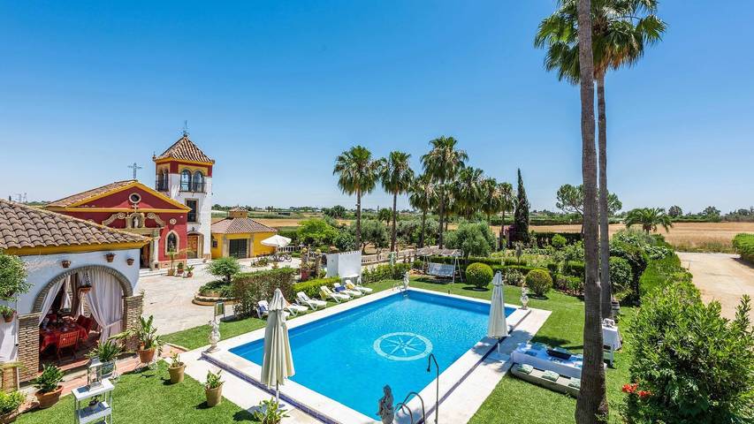 Villa pour 10 personnes, avec piscine et balcon/terrasse - 1
