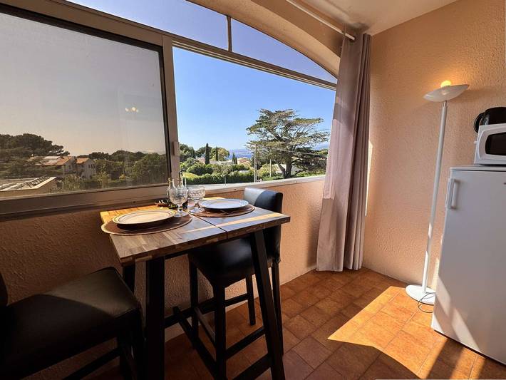 Appartement de vacances pour 2 personnes, avec Balcon à Six-Fours-les-Plages