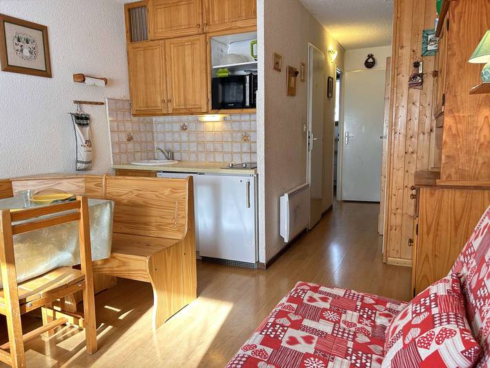 Gîte pour 4 personnes, avec balcon dans Risoul 1850 - 2