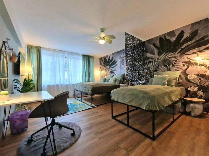 Ferienwohnung für 7 Personen, mit Balkon und Ausblick in Gießen