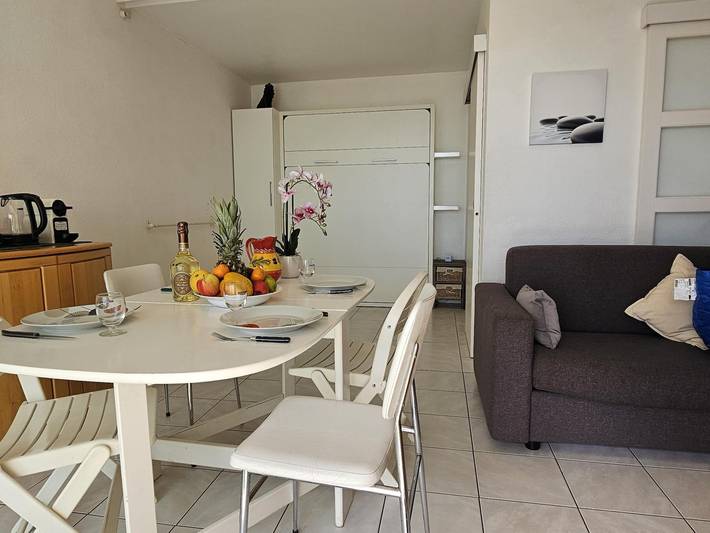 Studio für 2 Personen, mit Terrasse und Garten sowie Meerblick in Südfrankreich - 4